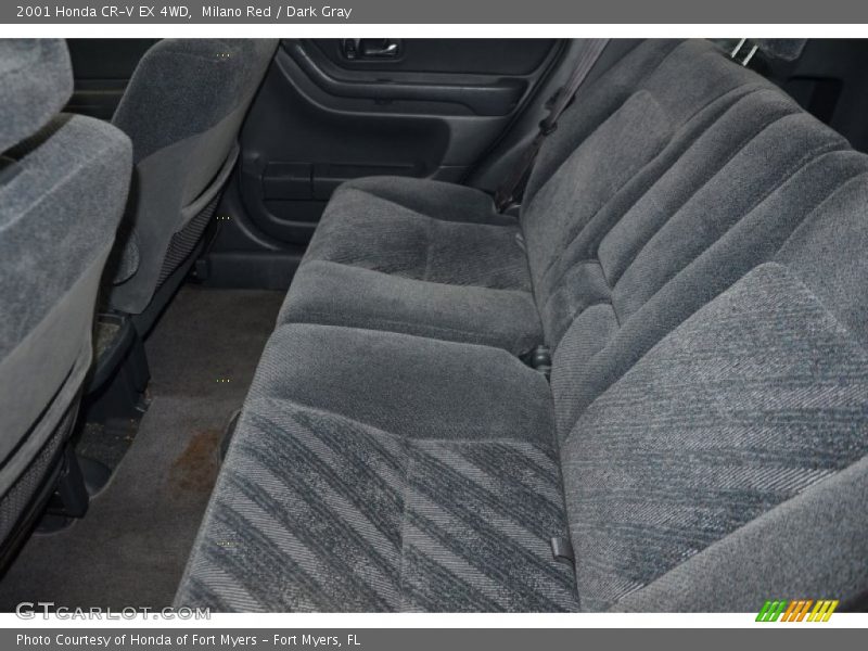 Milano Red / Dark Gray 2001 Honda CR-V EX 4WD