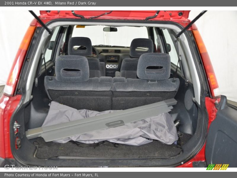 Milano Red / Dark Gray 2001 Honda CR-V EX 4WD