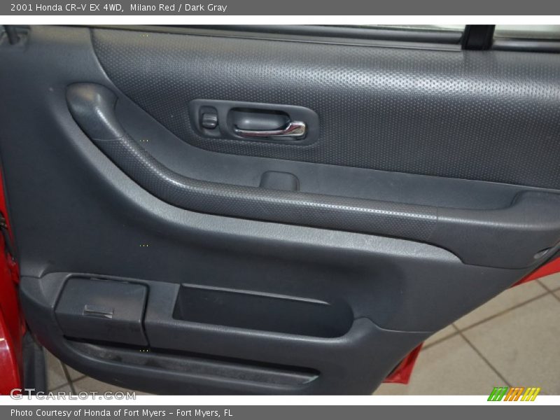 Milano Red / Dark Gray 2001 Honda CR-V EX 4WD
