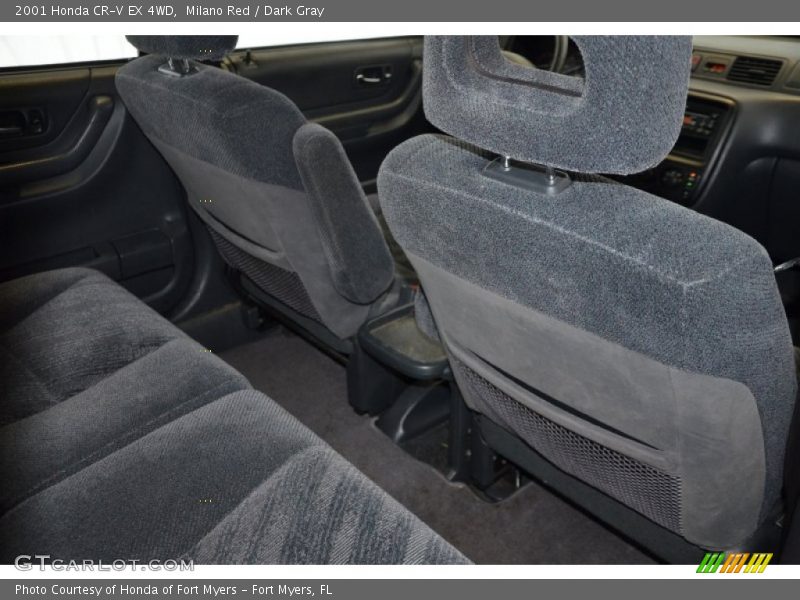 Milano Red / Dark Gray 2001 Honda CR-V EX 4WD