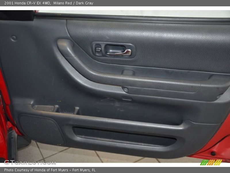 Milano Red / Dark Gray 2001 Honda CR-V EX 4WD