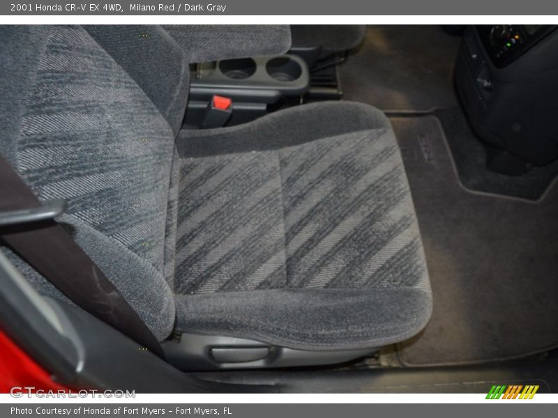 Milano Red / Dark Gray 2001 Honda CR-V EX 4WD