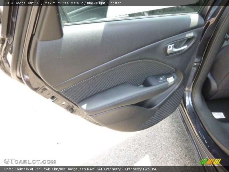 Maximum Steel Metallic / Black/Light Tungsten 2014 Dodge Dart SXT