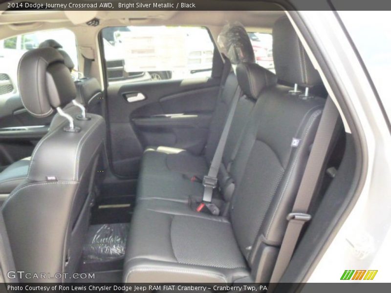 Bright Silver Metallic / Black 2014 Dodge Journey Crossroad AWD