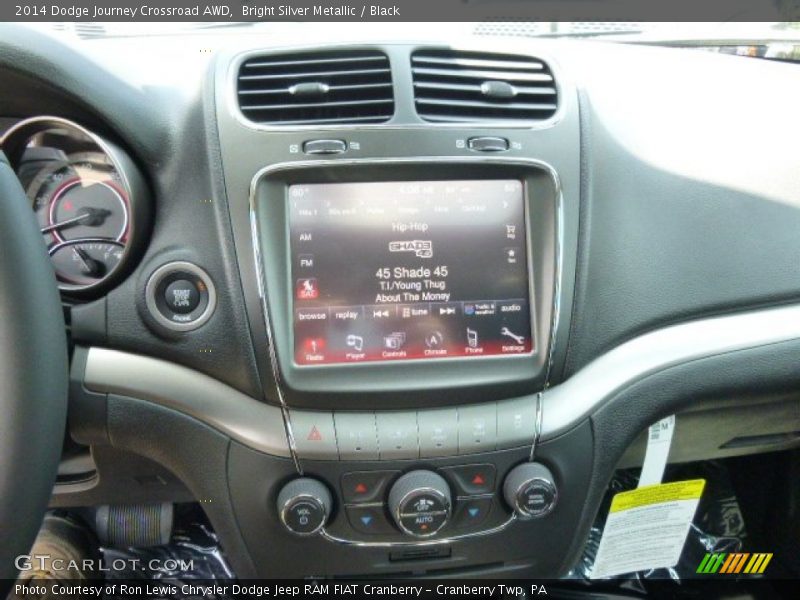 Bright Silver Metallic / Black 2014 Dodge Journey Crossroad AWD