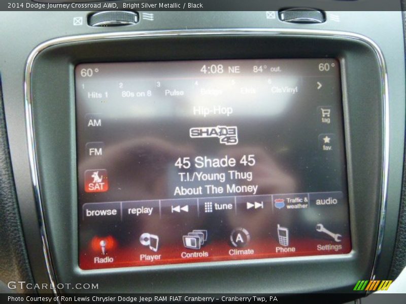 Bright Silver Metallic / Black 2014 Dodge Journey Crossroad AWD