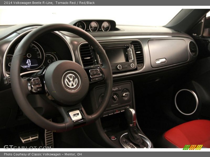 Tornado Red / Red/Black 2014 Volkswagen Beetle R-Line