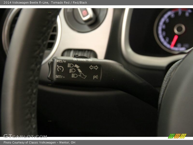 Controls of 2014 Beetle R-Line