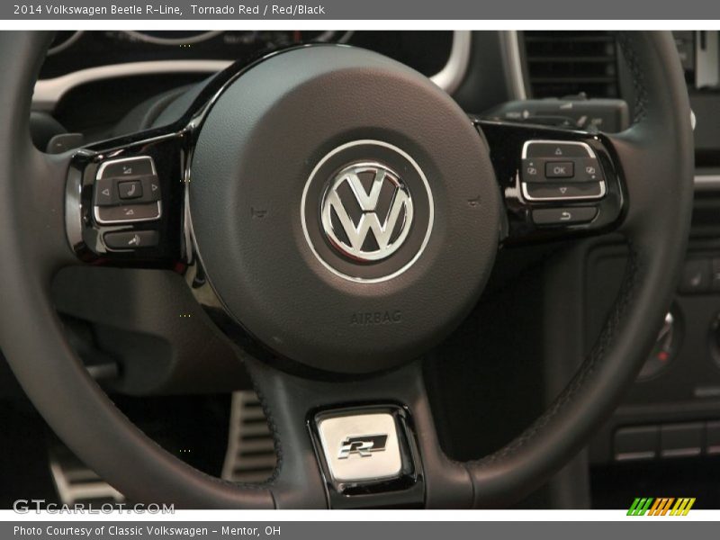 Tornado Red / Red/Black 2014 Volkswagen Beetle R-Line