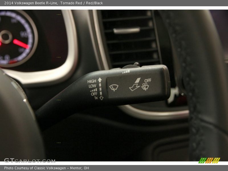 Controls of 2014 Beetle R-Line