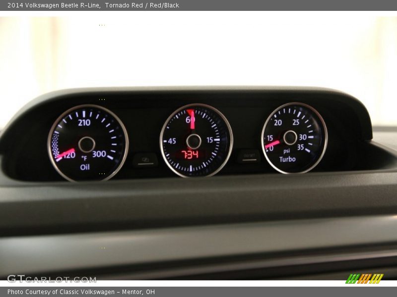  2014 Beetle R-Line R-Line Gauges