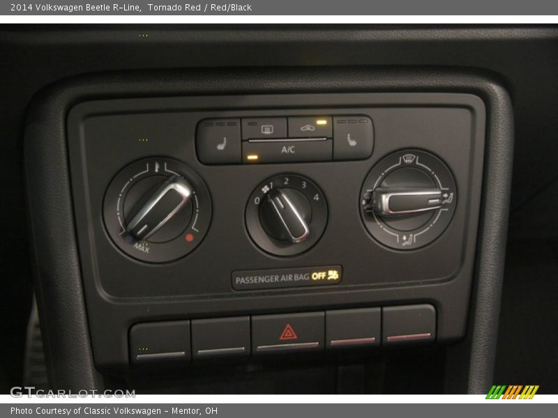 Controls of 2014 Beetle R-Line