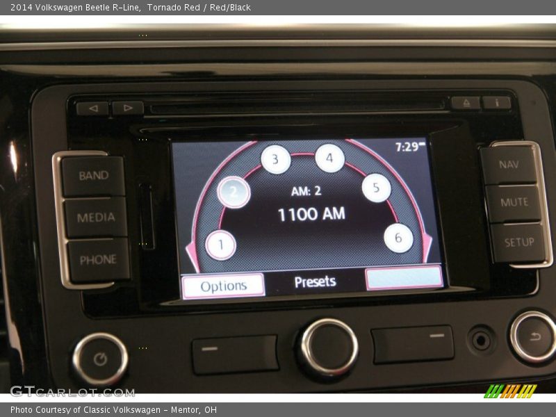 Controls of 2014 Beetle R-Line