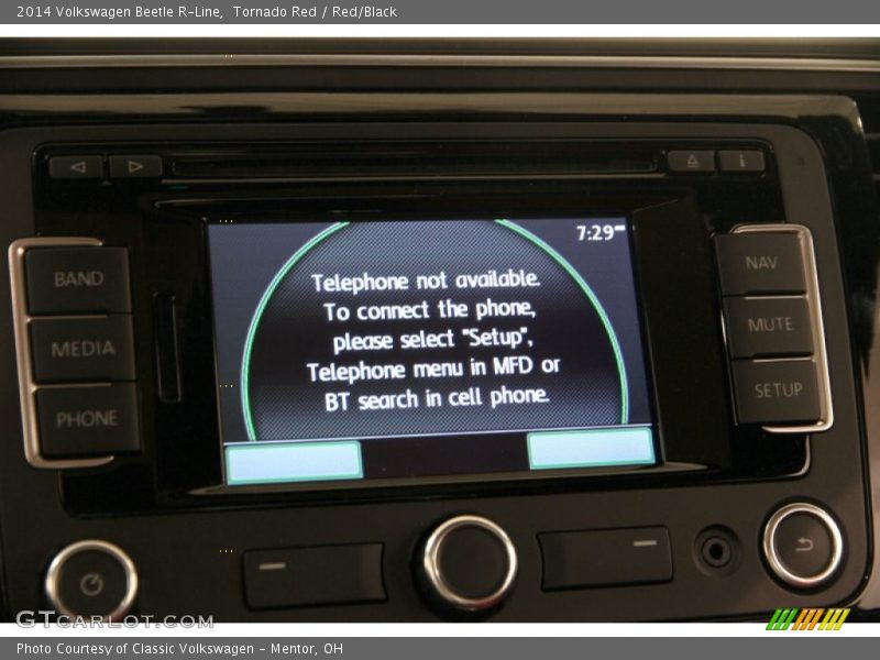 Tornado Red / Red/Black 2014 Volkswagen Beetle R-Line