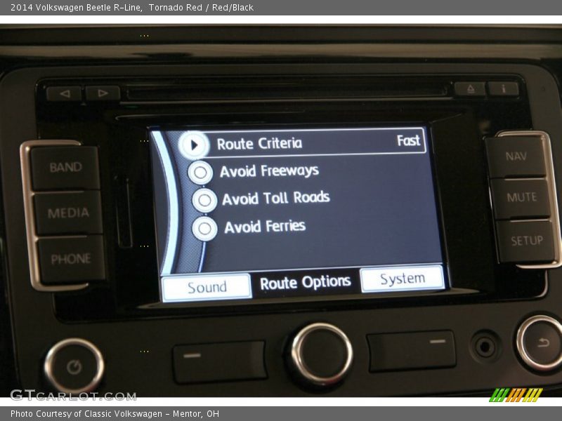 Tornado Red / Red/Black 2014 Volkswagen Beetle R-Line