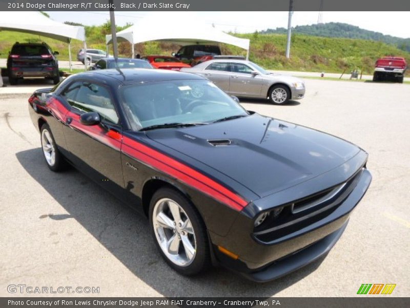 Black / Dark Slate Gray 2014 Dodge Challenger R/T Classic
