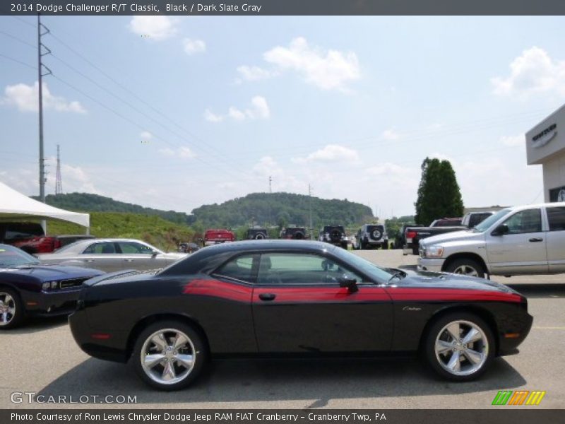 Black / Dark Slate Gray 2014 Dodge Challenger R/T Classic