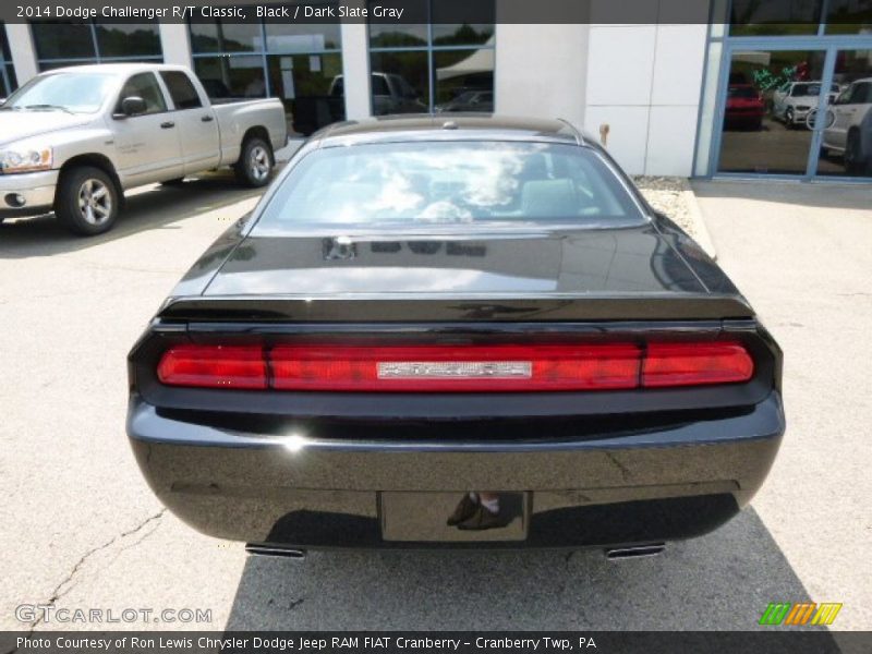 Black / Dark Slate Gray 2014 Dodge Challenger R/T Classic