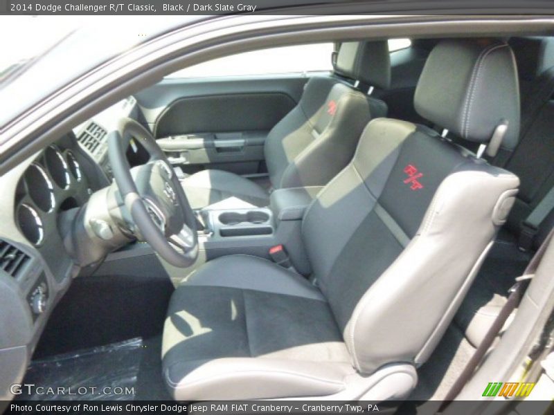 Black / Dark Slate Gray 2014 Dodge Challenger R/T Classic