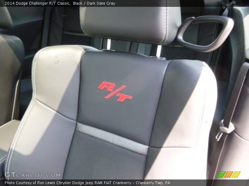 Black / Dark Slate Gray 2014 Dodge Challenger R/T Classic