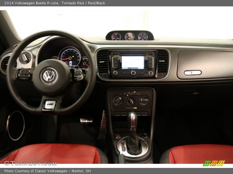 Dashboard of 2014 Beetle R-Line