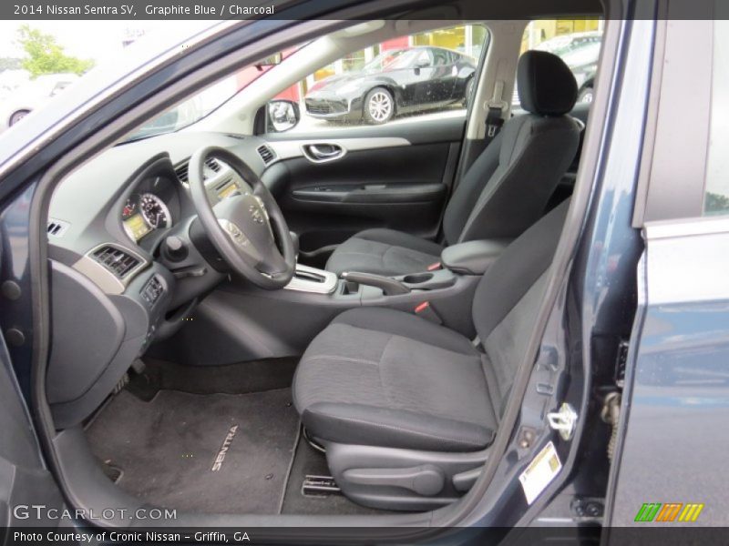 Graphite Blue / Charcoal 2014 Nissan Sentra SV