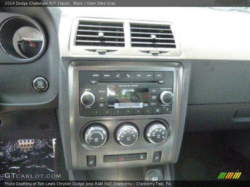 Black / Dark Slate Gray 2014 Dodge Challenger R/T Classic