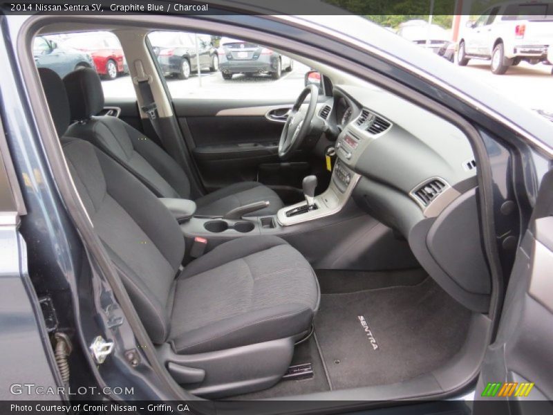 Graphite Blue / Charcoal 2014 Nissan Sentra SV