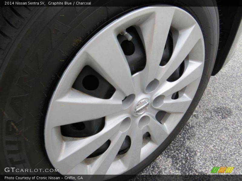 Graphite Blue / Charcoal 2014 Nissan Sentra SV