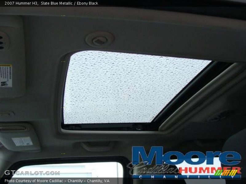 Slate Blue Metallic / Ebony Black 2007 Hummer H3