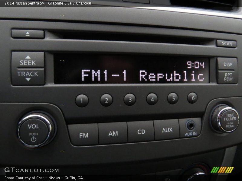 Graphite Blue / Charcoal 2014 Nissan Sentra SV