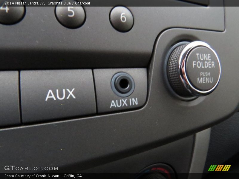 Graphite Blue / Charcoal 2014 Nissan Sentra SV