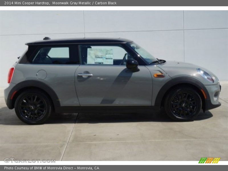 Moonwalk Gray Metallic / Carbon Black 2014 Mini Cooper Hardtop