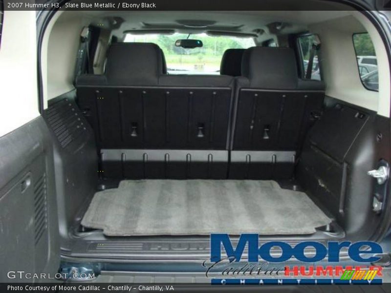 Slate Blue Metallic / Ebony Black 2007 Hummer H3