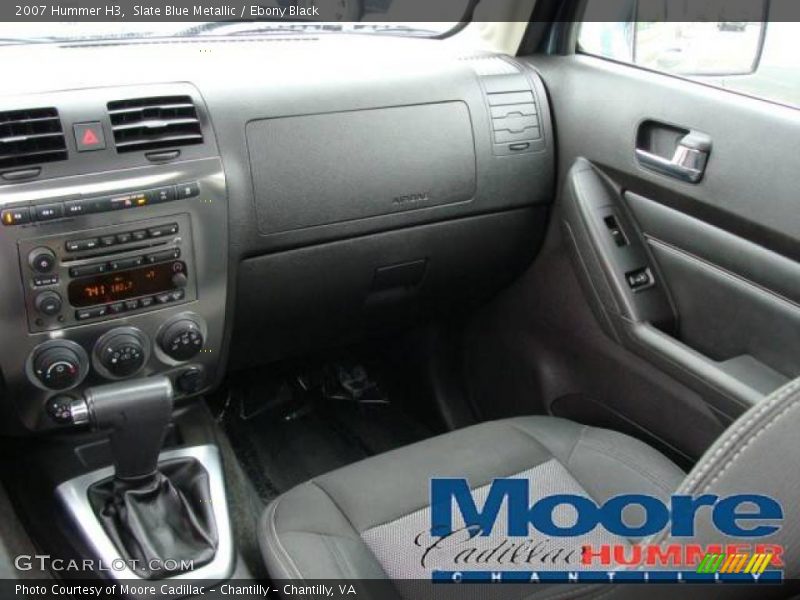 Slate Blue Metallic / Ebony Black 2007 Hummer H3