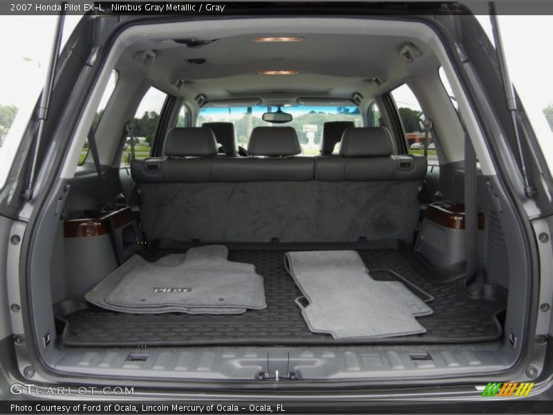 Nimbus Gray Metallic / Gray 2007 Honda Pilot EX-L