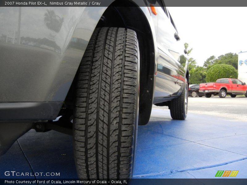 Nimbus Gray Metallic / Gray 2007 Honda Pilot EX-L
