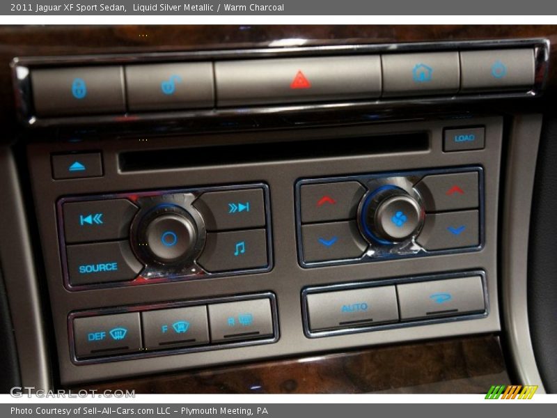 Liquid Silver Metallic / Warm Charcoal 2011 Jaguar XF Sport Sedan