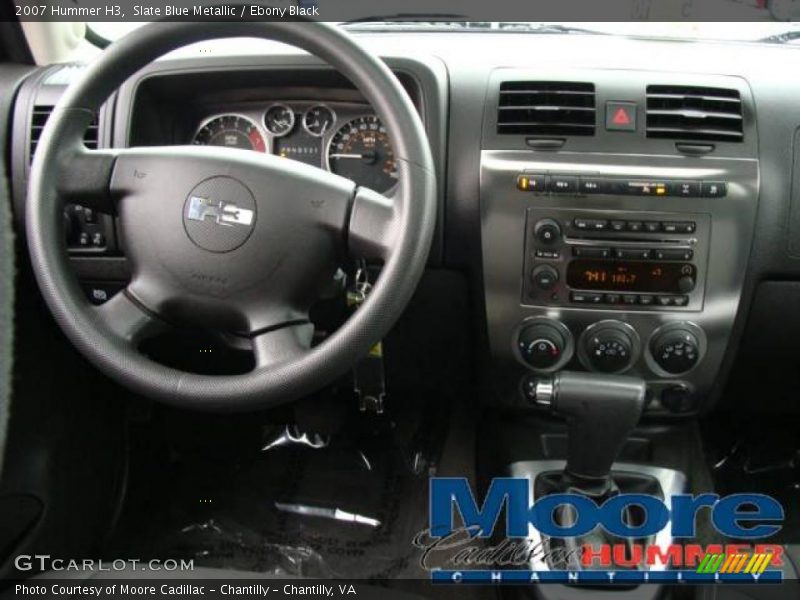 Slate Blue Metallic / Ebony Black 2007 Hummer H3