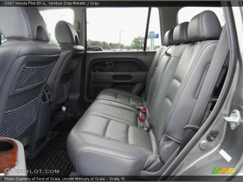 Nimbus Gray Metallic / Gray 2007 Honda Pilot EX-L