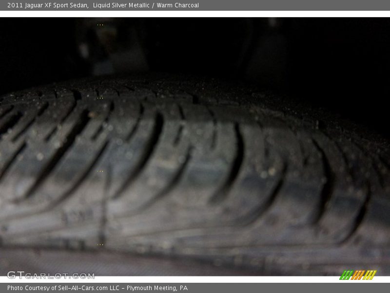 Liquid Silver Metallic / Warm Charcoal 2011 Jaguar XF Sport Sedan