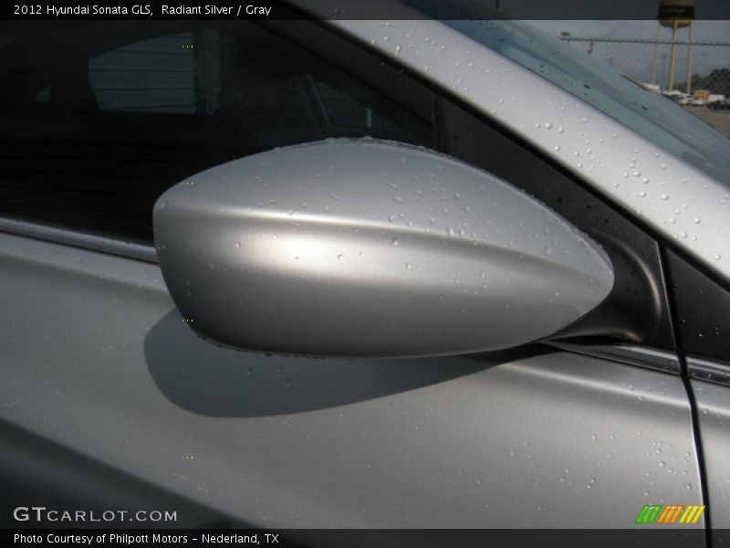 Radiant Silver / Gray 2012 Hyundai Sonata GLS