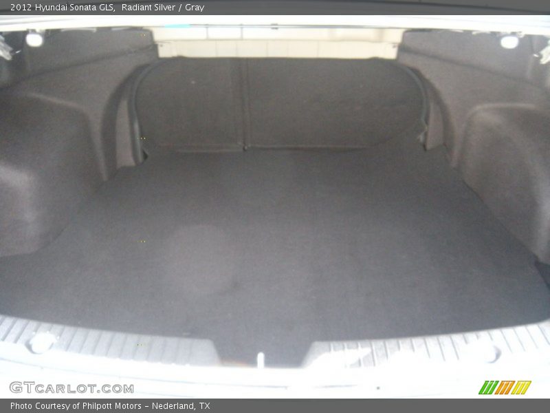 Radiant Silver / Gray 2012 Hyundai Sonata GLS
