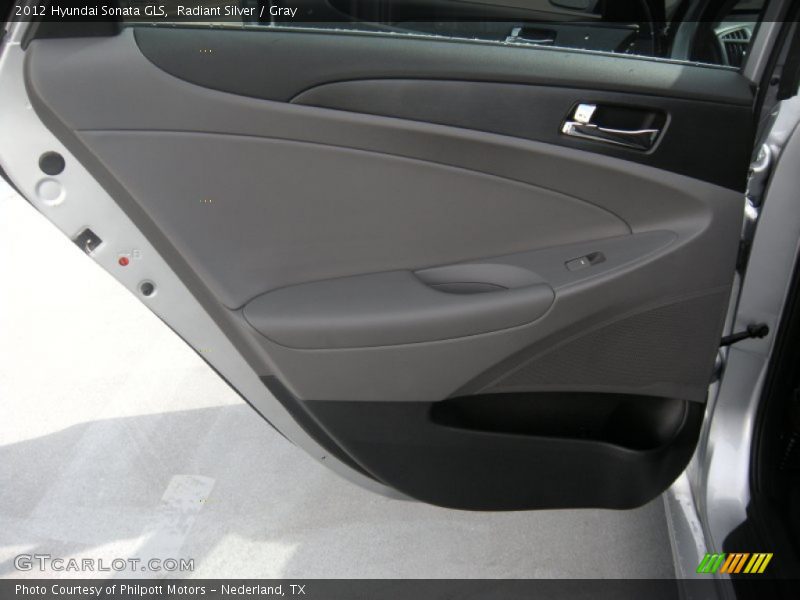 Radiant Silver / Gray 2012 Hyundai Sonata GLS