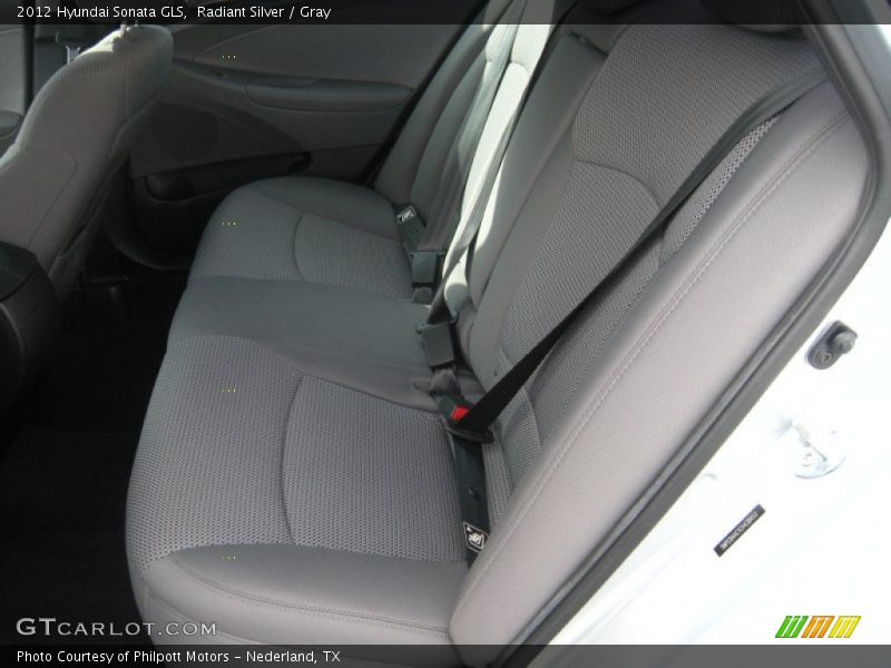Radiant Silver / Gray 2012 Hyundai Sonata GLS