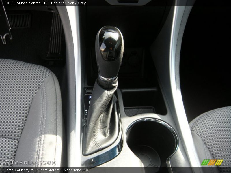 Radiant Silver / Gray 2012 Hyundai Sonata GLS