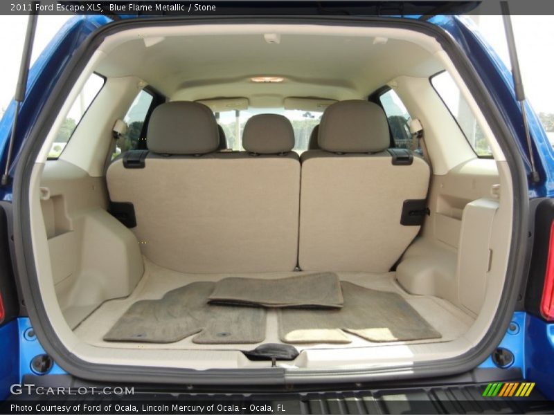 Blue Flame Metallic / Stone 2011 Ford Escape XLS