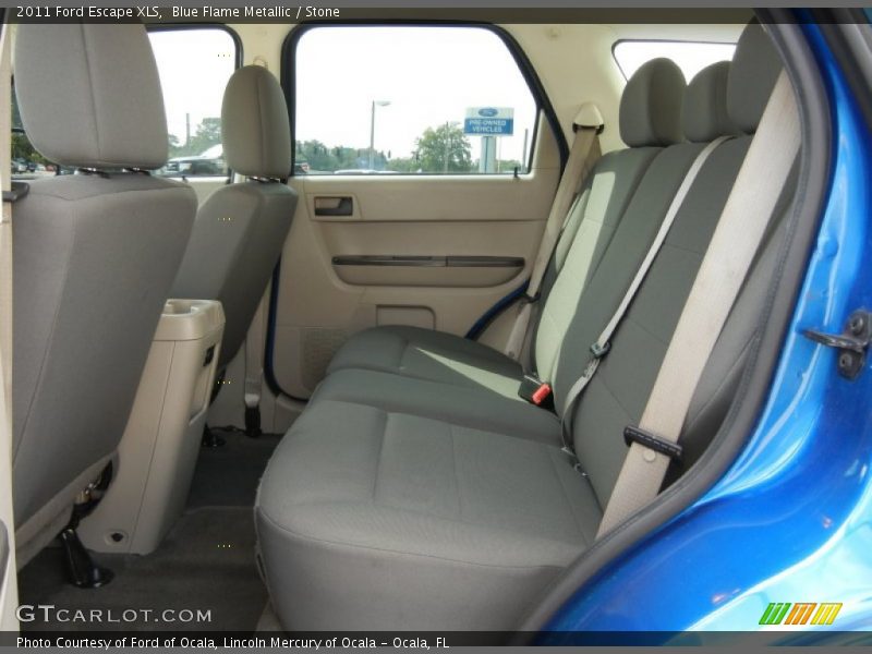 Blue Flame Metallic / Stone 2011 Ford Escape XLS