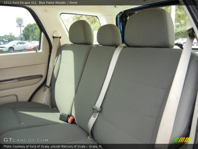 Blue Flame Metallic / Stone 2011 Ford Escape XLS