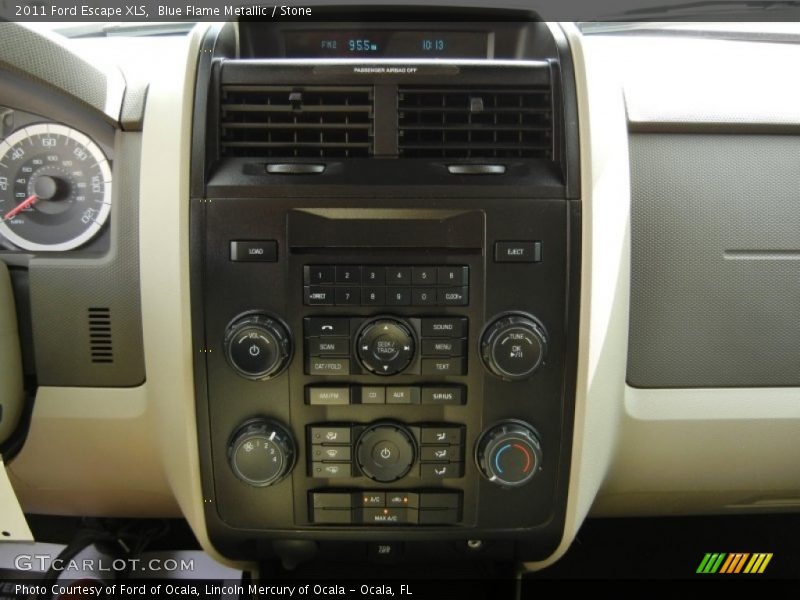 Blue Flame Metallic / Stone 2011 Ford Escape XLS